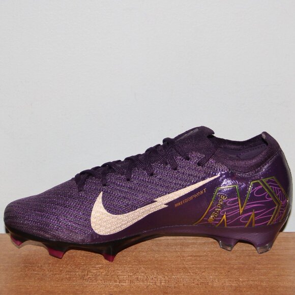 Nike x Zoom Mercurial Vapor 16 Elite FG Kylian Mbappé Mens 6.5 Purple - Picture 3 of 6